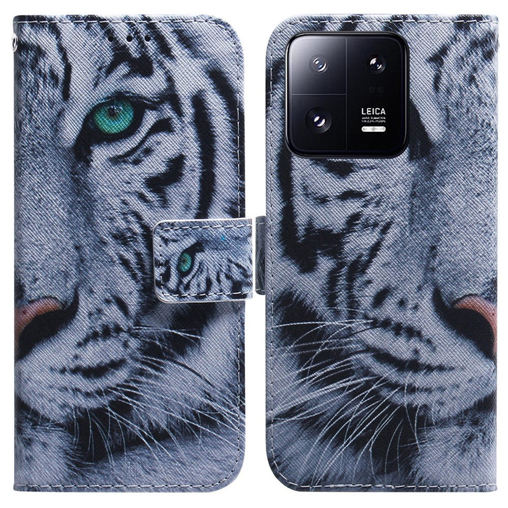 For Xiaomi 13 Pro 5G Wallet Leather Phone Case Pattern Printing Phone Stand Cover