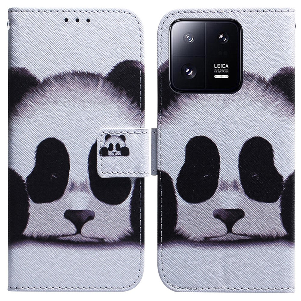 For Xiaomi 13 Pro 5G Wallet Leather Phone Case Pattern Printing Phone Stand Cover