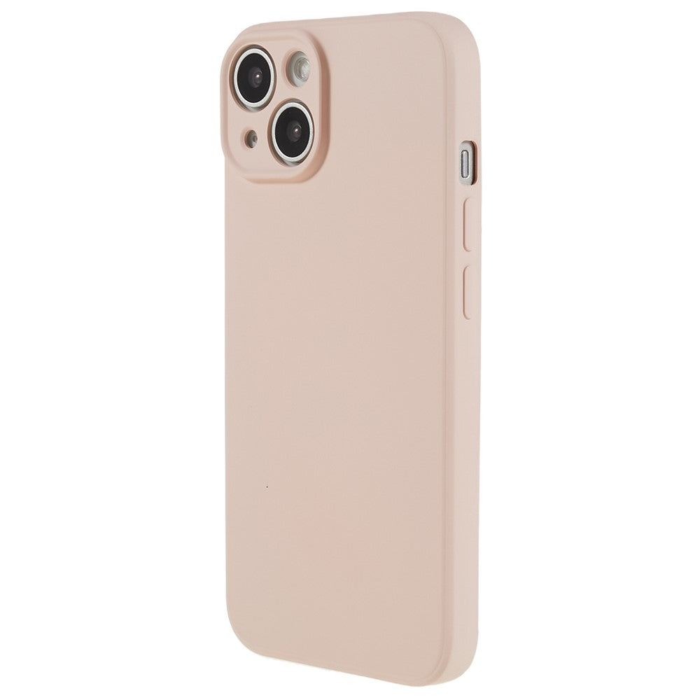 iPhone 14 Gummierte Hülle – Mit Faserfutter & Anti-Kratz-Abdeckung