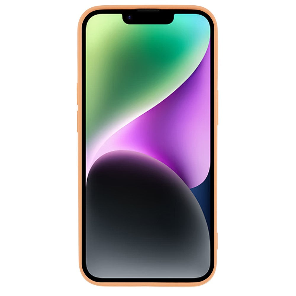 iPhone 14 Plus Gummierte Hülle – Mit Faserfutter & Anti-Kratz-Abdeckung