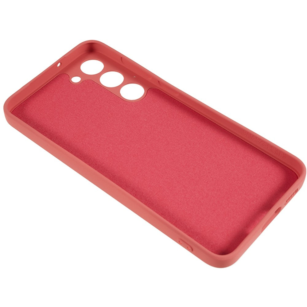 Galaxy S23 Plus Gummierte Hülle – Mit Faserfutter & Anti-Kratz-Abdeckung