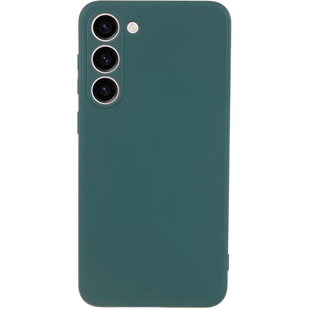 Galaxy S23 Plus Gummierte Hülle – Mit Faserfutter & Anti-Kratz-Abdeckung