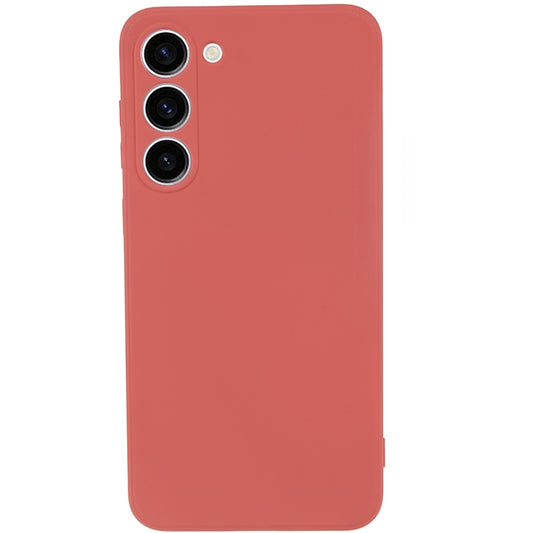 Galaxy S23 Gummierte Hülle – Mit Faserfutter & Anti-Kratz-Abdeckung