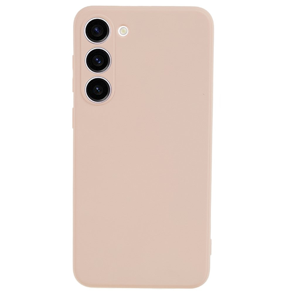 Galaxy S23 Gummierte Hülle – Mit Faserfutter & Anti-Kratz-Abdeckung