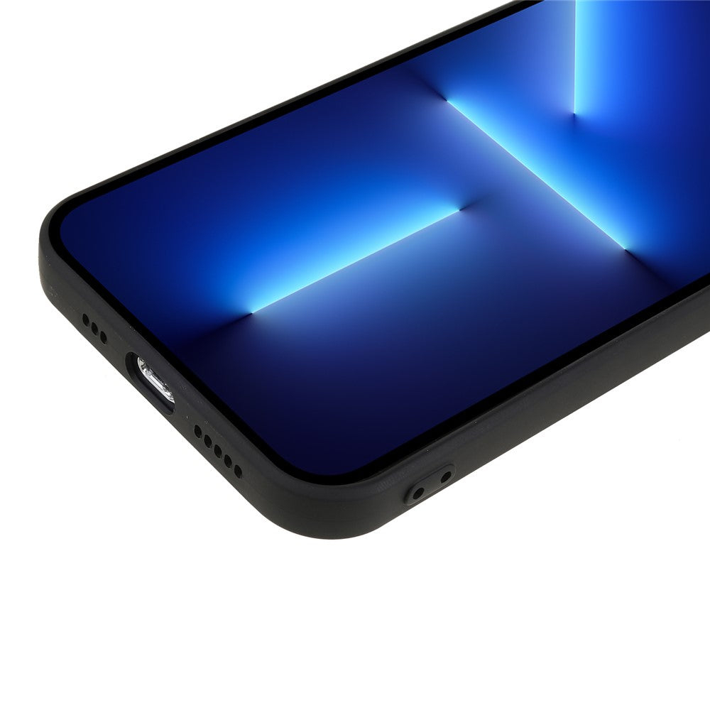 iPhone 13 Pro Gummierte Hülle – Mit Faserfutter & Anti-Kratz-Abdeckung