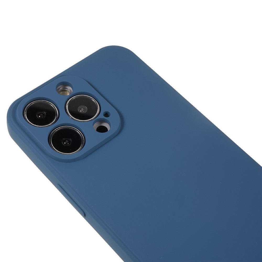 iPhone 13 Pro Max Gummierte Hülle – Mit Faserfutter & Anti-Kratz-Abdeckung