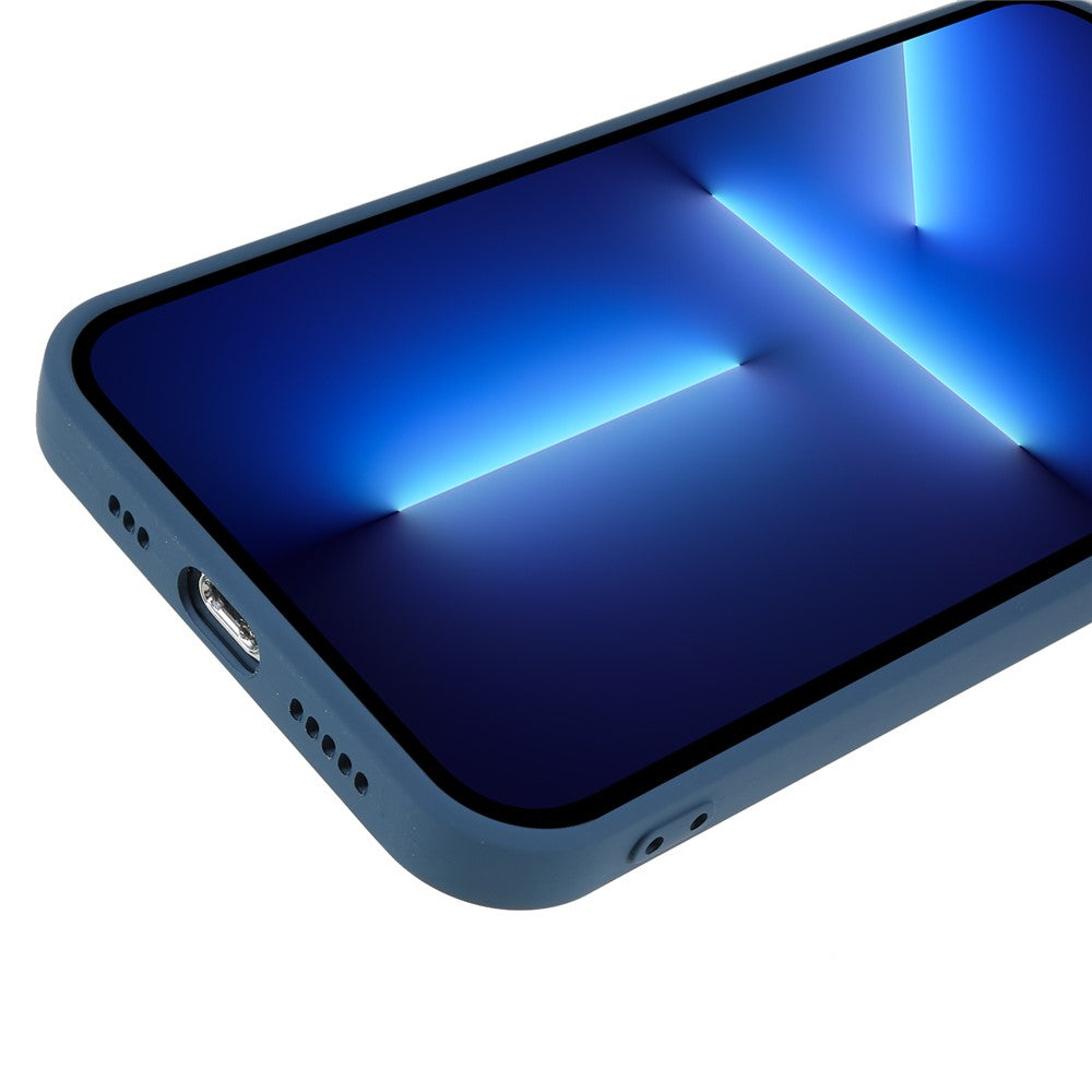 iPhone 13 Pro Max Gummierte Hülle – Mit Faserfutter & Anti-Kratz-Abdeckung