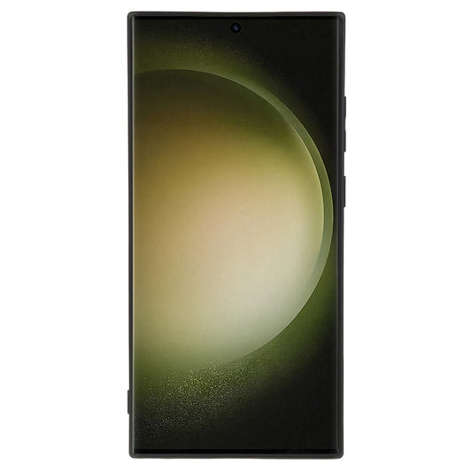 Galaxy S23 Ultra Gummierte Hülle – Mit Faserfutter & Anti-Kratz-Abdeckung