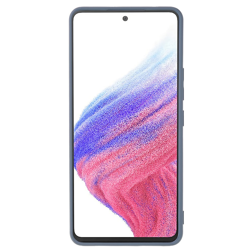 Galaxy A53 5G Gummierte Hülle – Mit Faserfutter & Anti-Kratz-Abdeckung