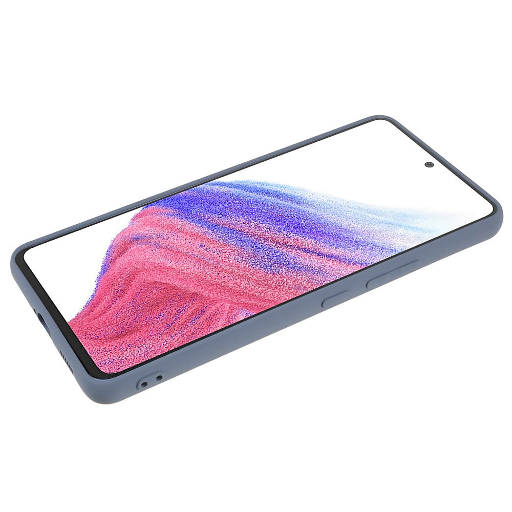 Galaxy A53 5G Gummierte Hülle – Mit Faserfutter & Anti-Kratz-Abdeckung