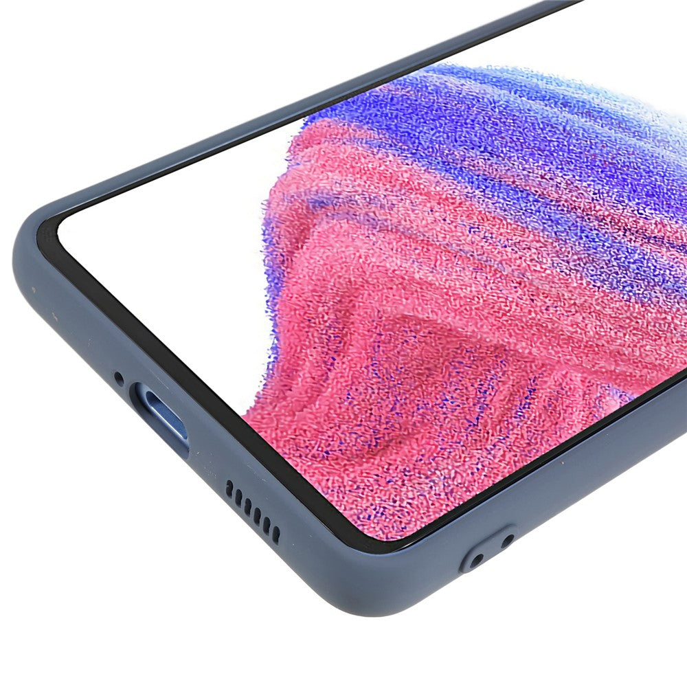 Galaxy A53 5G Gummierte Hülle – Mit Faserfutter & Anti-Kratz-Abdeckung
