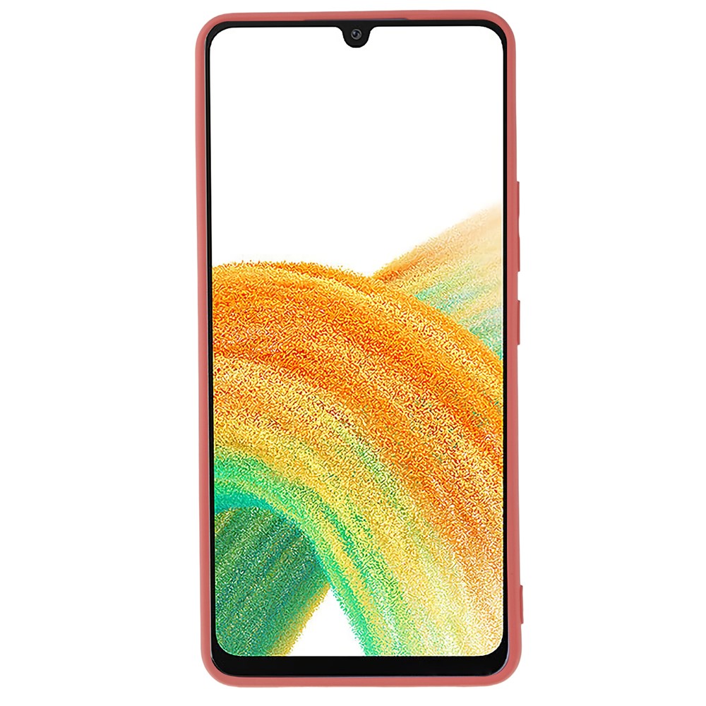 Galaxy A33 5G Gummierte Hülle – Mit Faserfutter & Anti-Kratz-Abdeckung