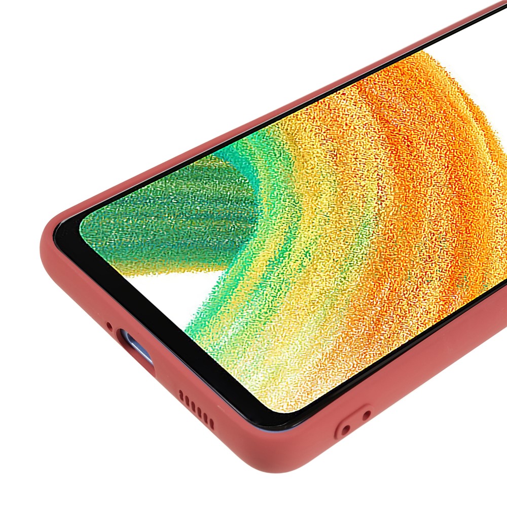 Galaxy A33 5G Gummierte Hülle – Mit Faserfutter & Anti-Kratz-Abdeckung