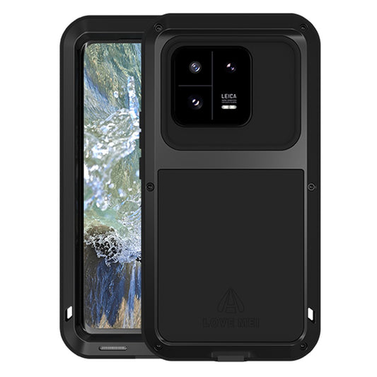 Xiaomi 13 Pro 5G Handyhülle – LOVE MEI Tough Armor Rugged Phone Metall + Silikon (ohne gehärtetes Glas)