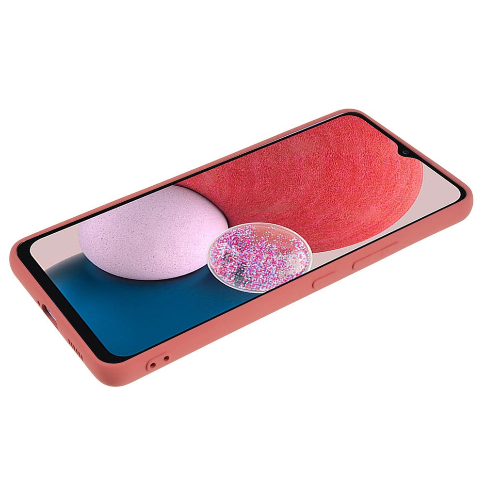 Galaxy A13 4G Gummierte Hülle – Mit Faserfutter & Anti-Kratz-Abdeckung
