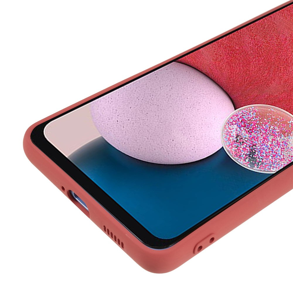 Galaxy A13 4G Gummierte Hülle – Mit Faserfutter & Anti-Kratz-Abdeckung