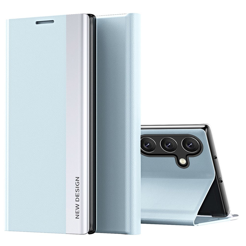 Galaxy A34 5G Klappbare Hülle – elegant, stoßfest, mit Ständer & galvanisierter Oberfläche