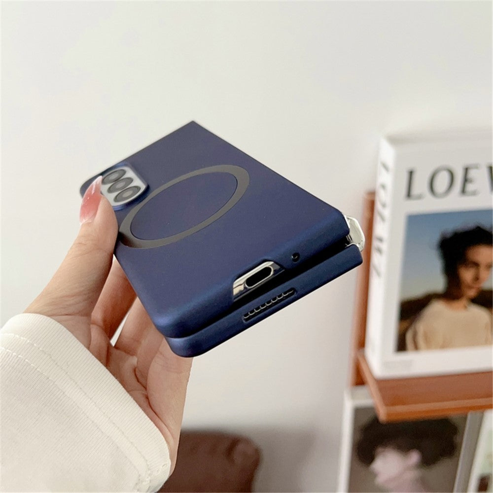 For Samsung Galaxy Z Fold4 5G Phone Cover Skin-touch Hard PC Case Magnetic Case