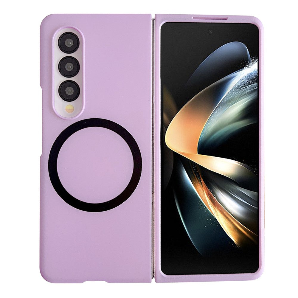 For Samsung Galaxy Z Fold4 5G Phone Cover Skin-touch Hard PC Case Magnetic Case