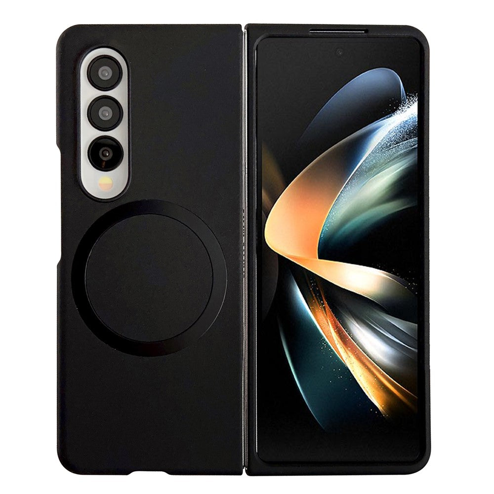 For Samsung Galaxy Z Fold4 5G Phone Cover Skin-touch Hard PC Case Magnetic Case