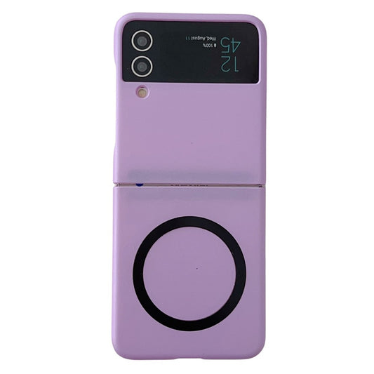 Galaxy Z Flip3 5G – Magnetische Handyhülle aus Kunststoff, mit Soft-Touch-Oberfläche