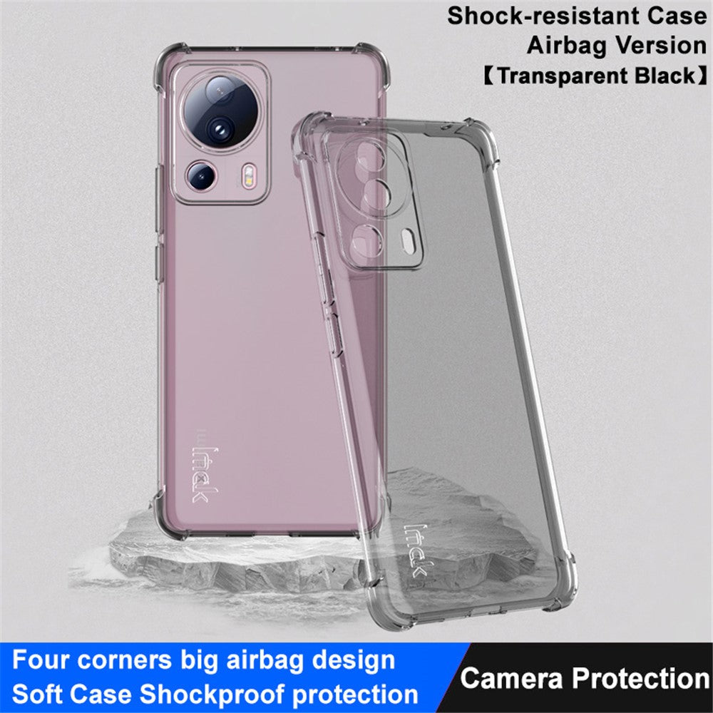 IMAK For Xiaomi 13 Lite / Civi 2 5G Phone Case Airbag Drop-proof Clear TPU Back Cover