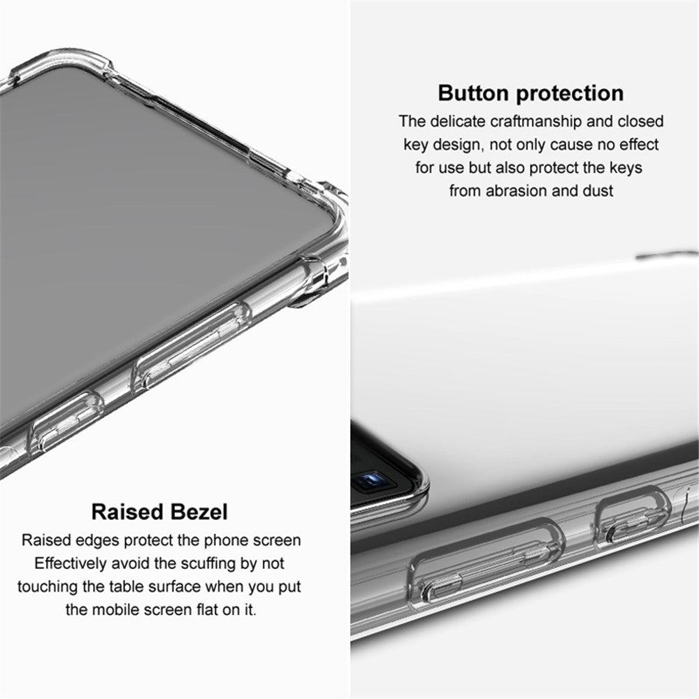 IMAK For Xiaomi 13 Lite / Civi 2 5G Phone Case Airbag Drop-proof Clear TPU Back Cover