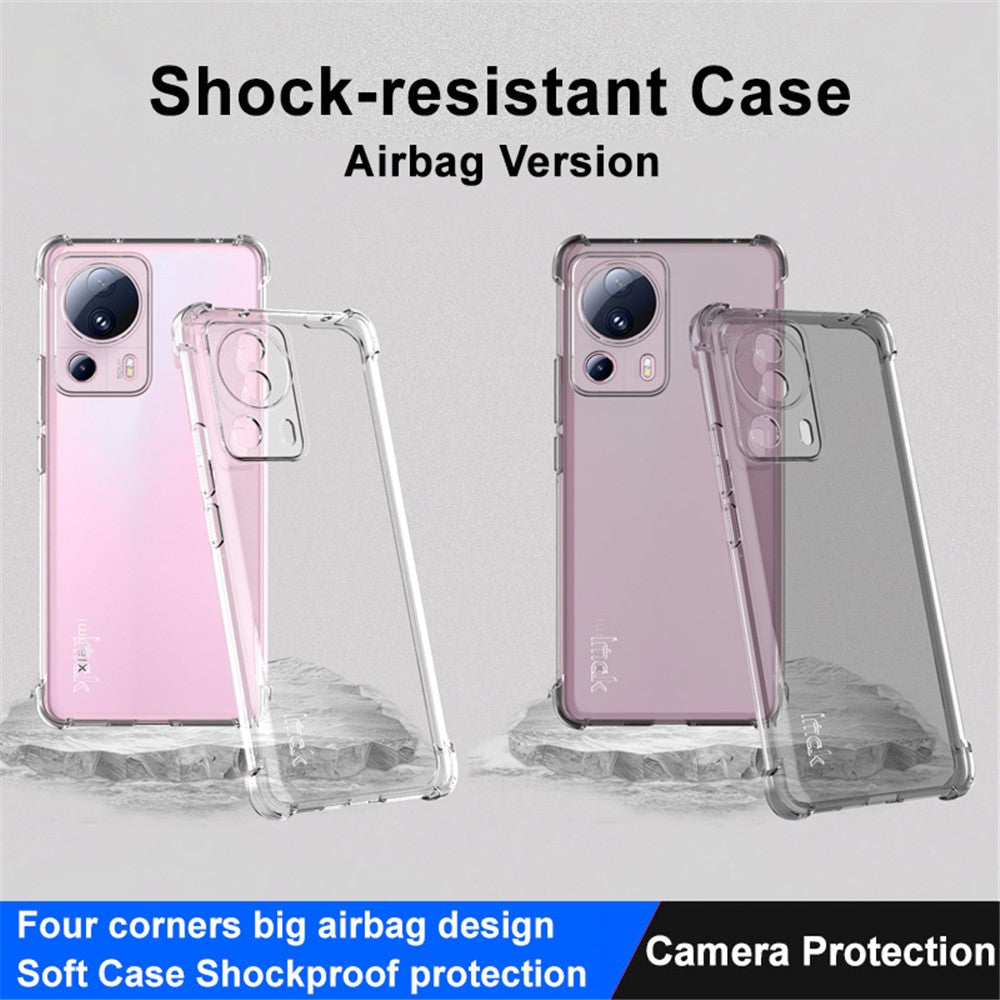IMAK For Xiaomi 13 Lite / Civi 2 5G Phone Case Airbag Drop-proof Clear TPU Back Cover