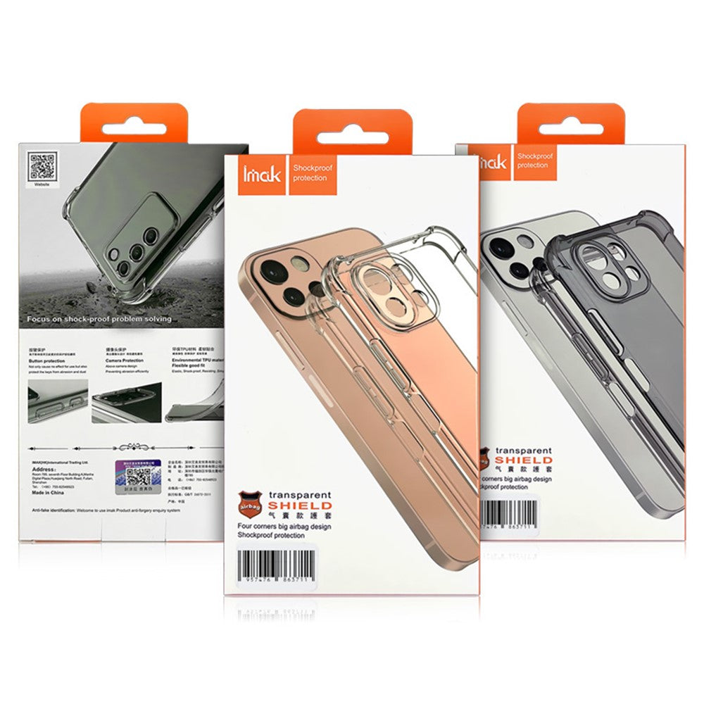 IMAK For Xiaomi 13 Lite / Civi 2 5G Phone Case Airbag Drop-proof Clear TPU Back Cover