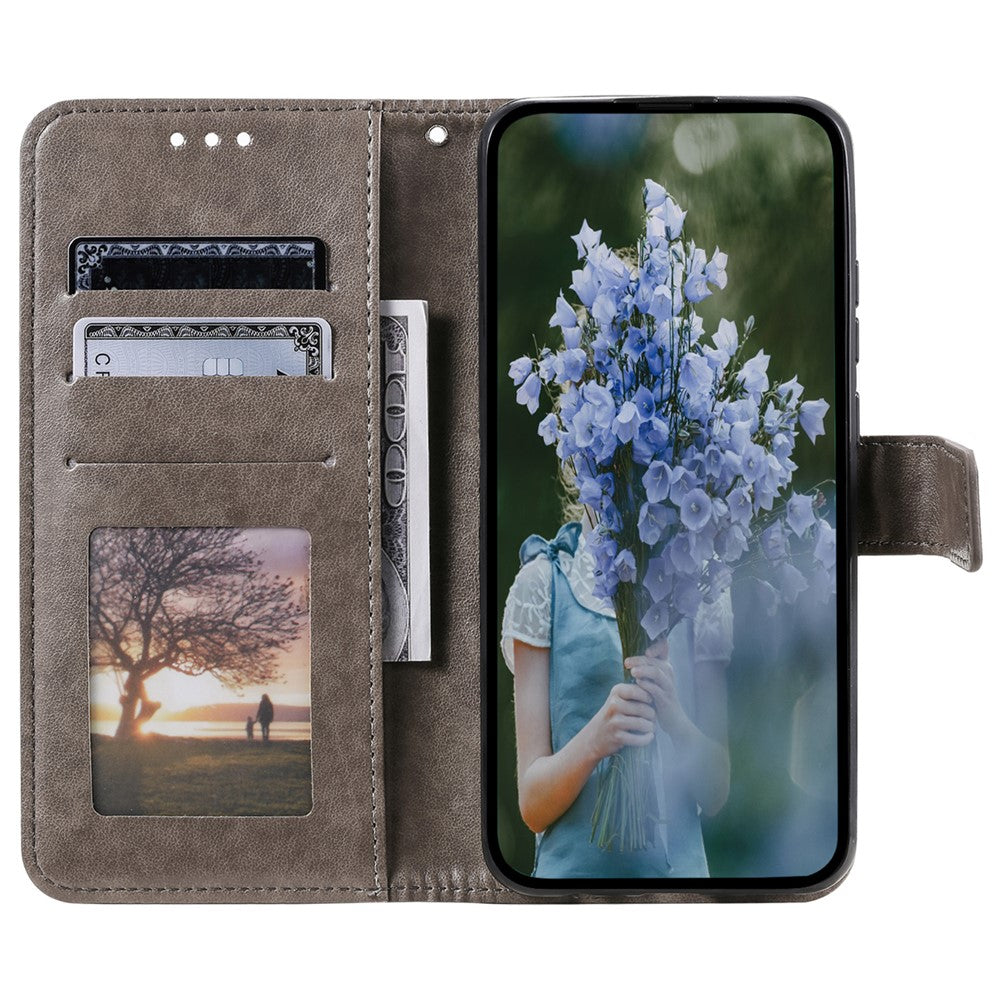 Leather Flip Cover for Xiaomi Redmi Note 12 4G Case Mandala Flower Pattern Wallet Phone Shell