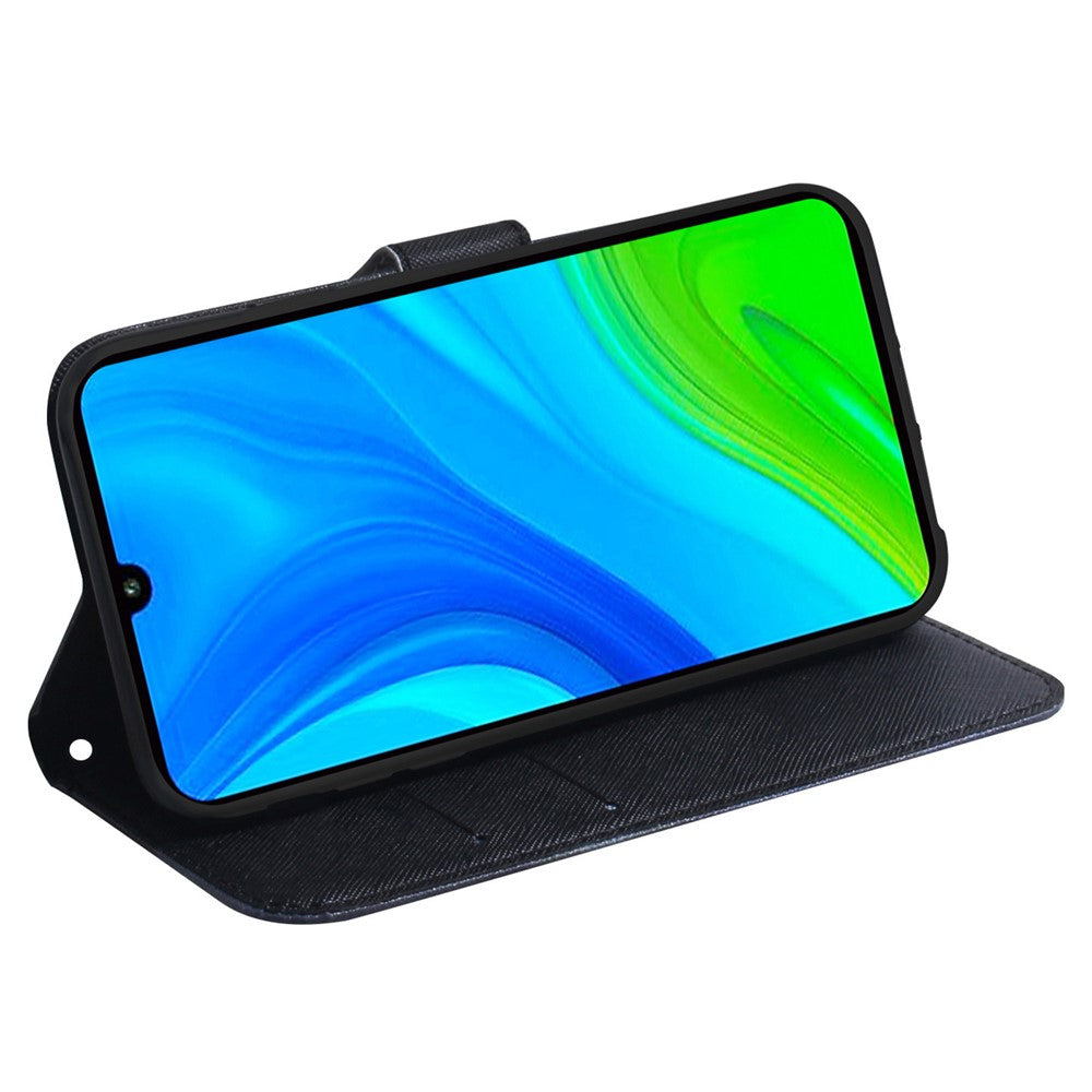 For Xiaomi Redmi Note 12 4G Shockproof Pattern Printing Phone Case Leather Wallet Shell