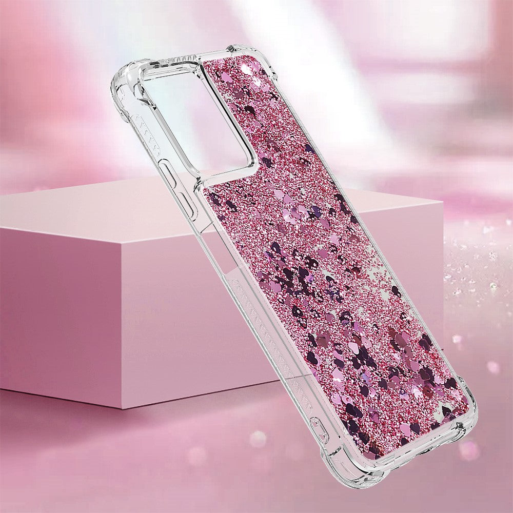 For Xiaomi Redmi Note 12 5G (Global) / (India) / (China)  / Poco X5 5G TPU Case Glitter Quicksand Shockproof Phone Back Cover