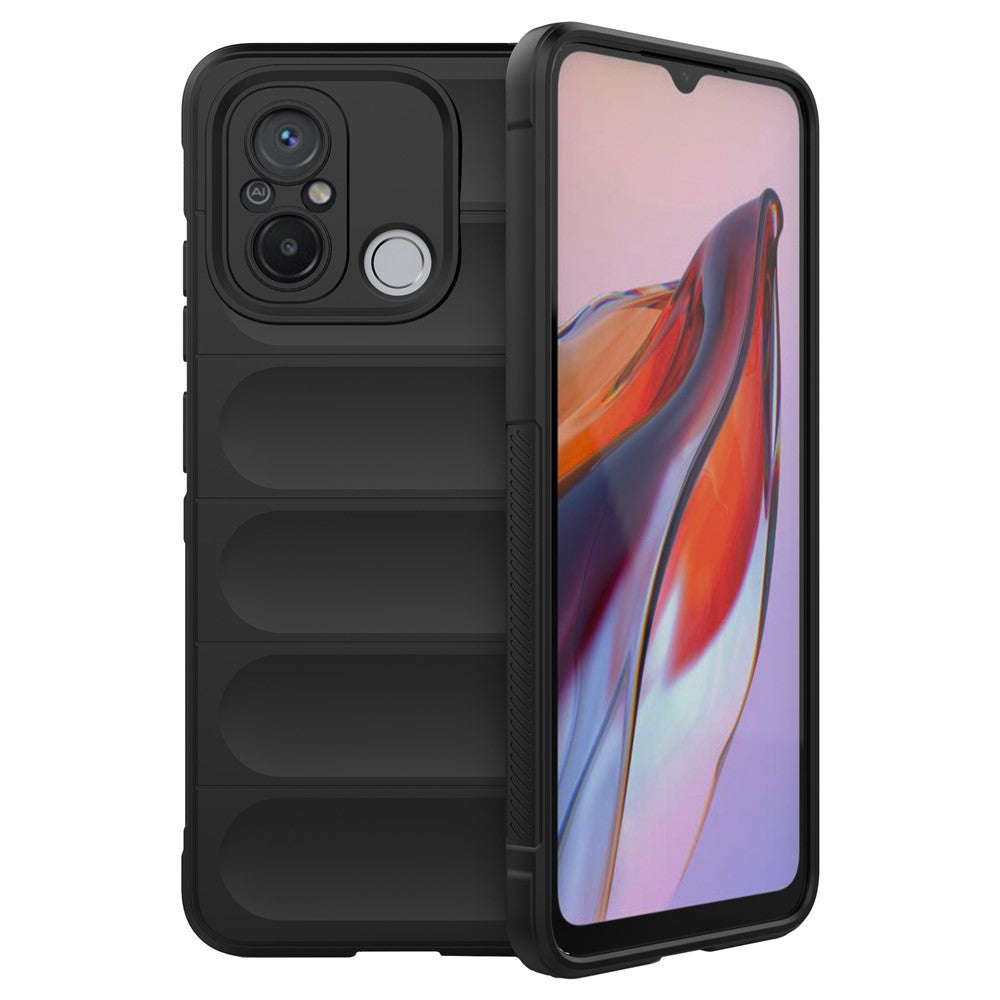 For Xiaomi Poco C55 4G / Redmi 11A 4G / 12C 4G Rugged TPU Phone Cover Cell Phone Back Case