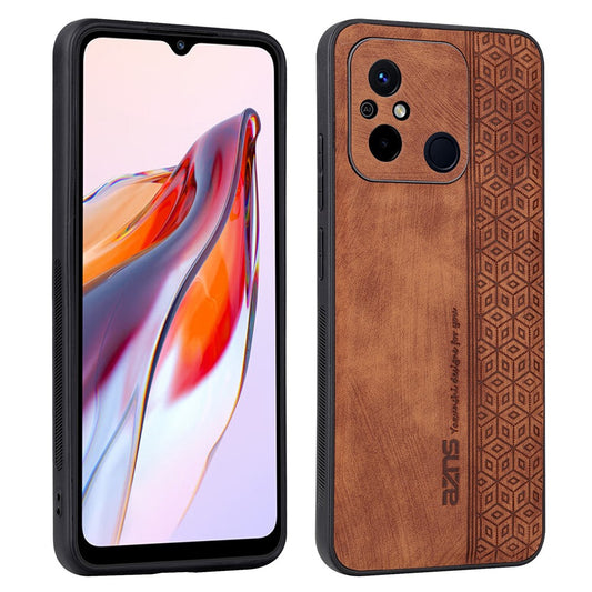 Xiaomi Poco C55 4G Handyhülle – AZNS Anti-slip Phone Case Bedruckte, mit Leder beschichtete TPU-Smartphone