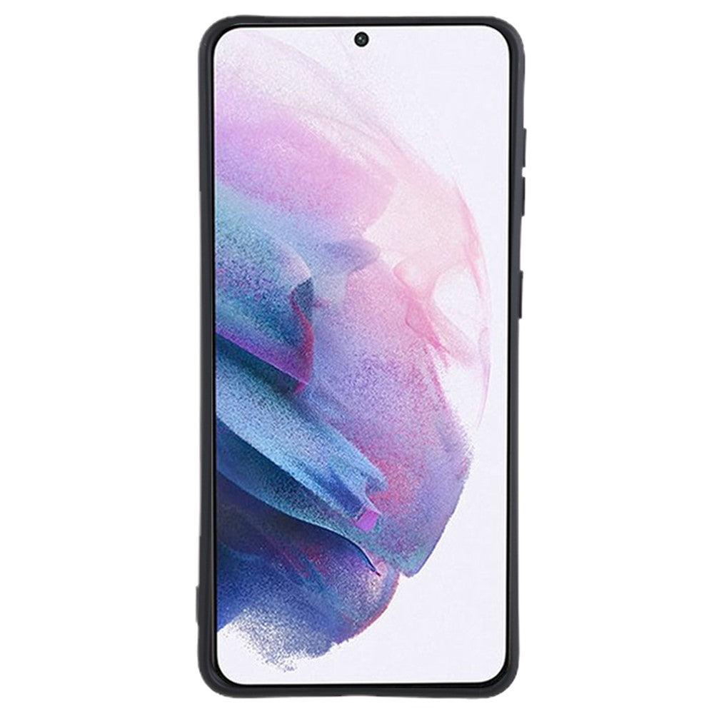Galaxy S21 Plus 5G Gummierte Hülle – Mit Faserfutter & Anti-Kratz-Abdeckung