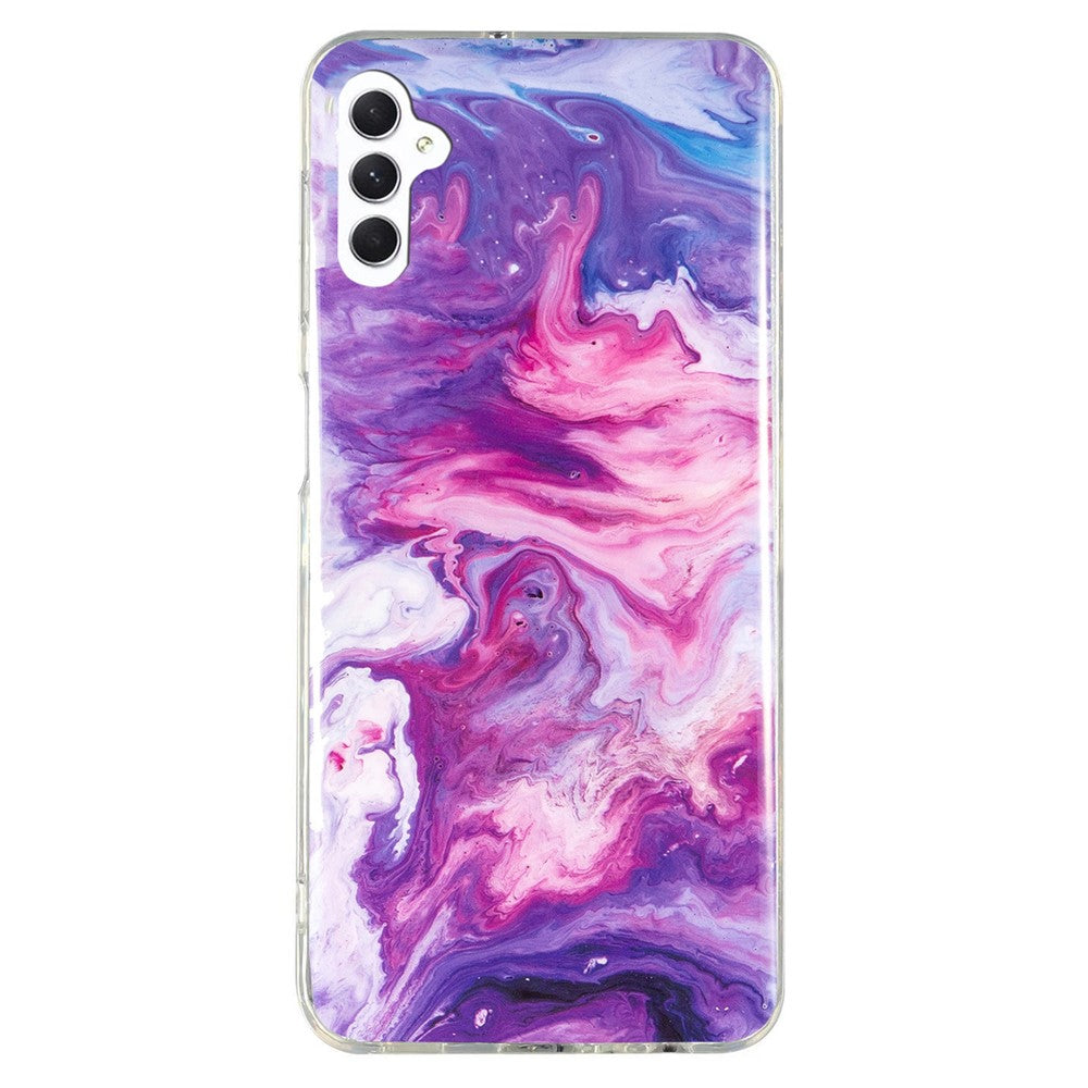 Galaxy A54 5G Schutzhülle – Marmormuster & Kratzfest