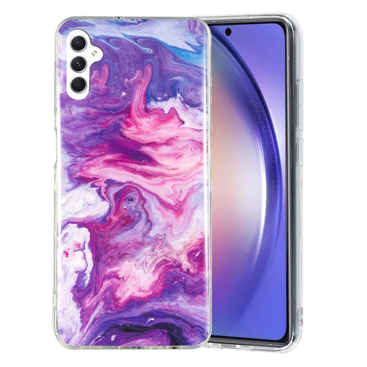 Galaxy A54 5G Schutzhülle – Marmormuster & Kratzfest