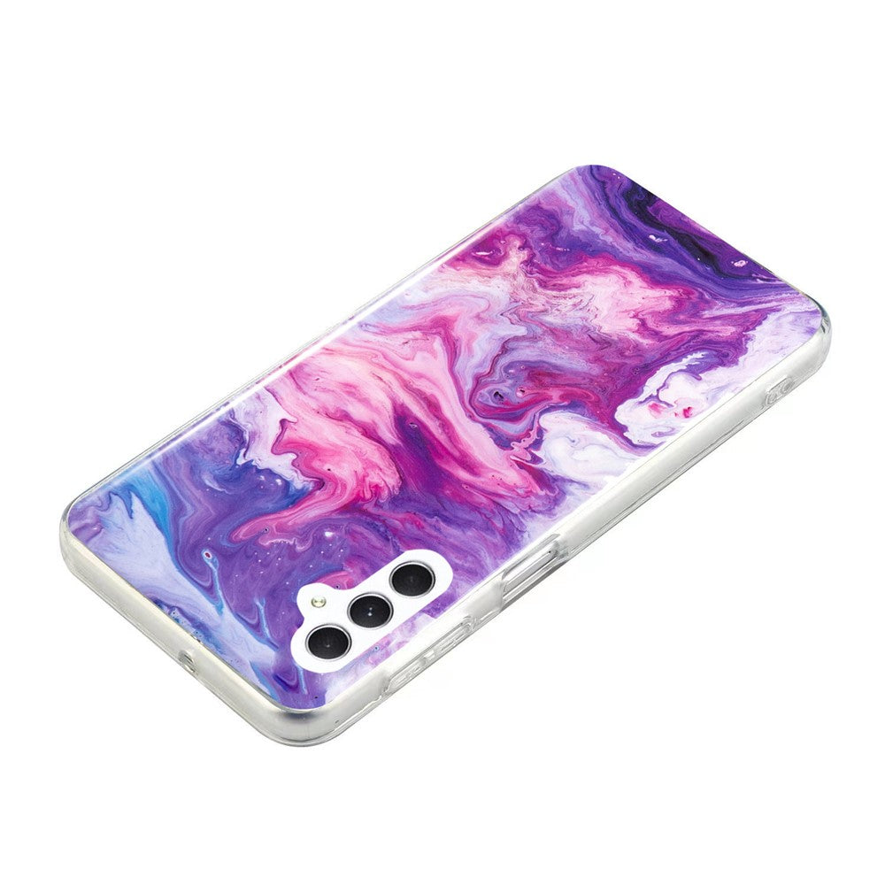 Galaxy A54 5G Schutzhülle – Marmormuster & Kratzfest