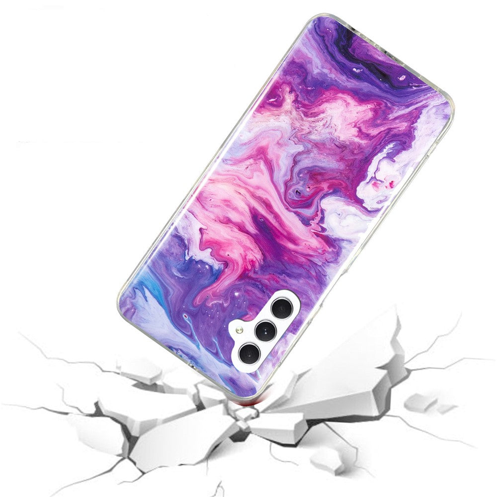 Galaxy A54 5G Schutzhülle – Marmormuster & Kratzfest