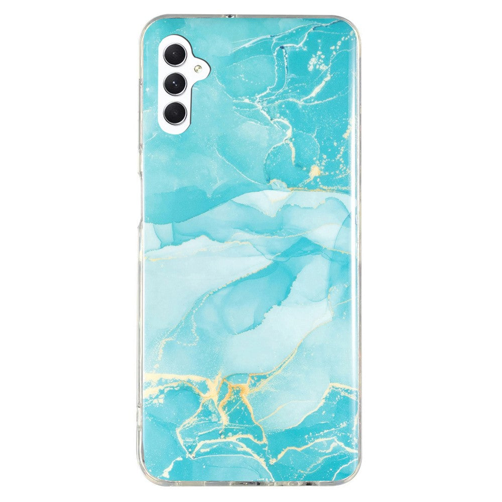 Galaxy A54 5G Schutzhülle – Marmormuster & Kratzfest
