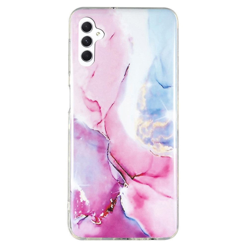 Galaxy A54 5G Schutzhülle – Marmormuster & Kratzfest