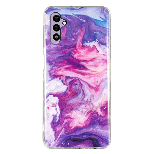 Galaxy A34 5G Schutzhülle – Marmormuster & Kratzfest