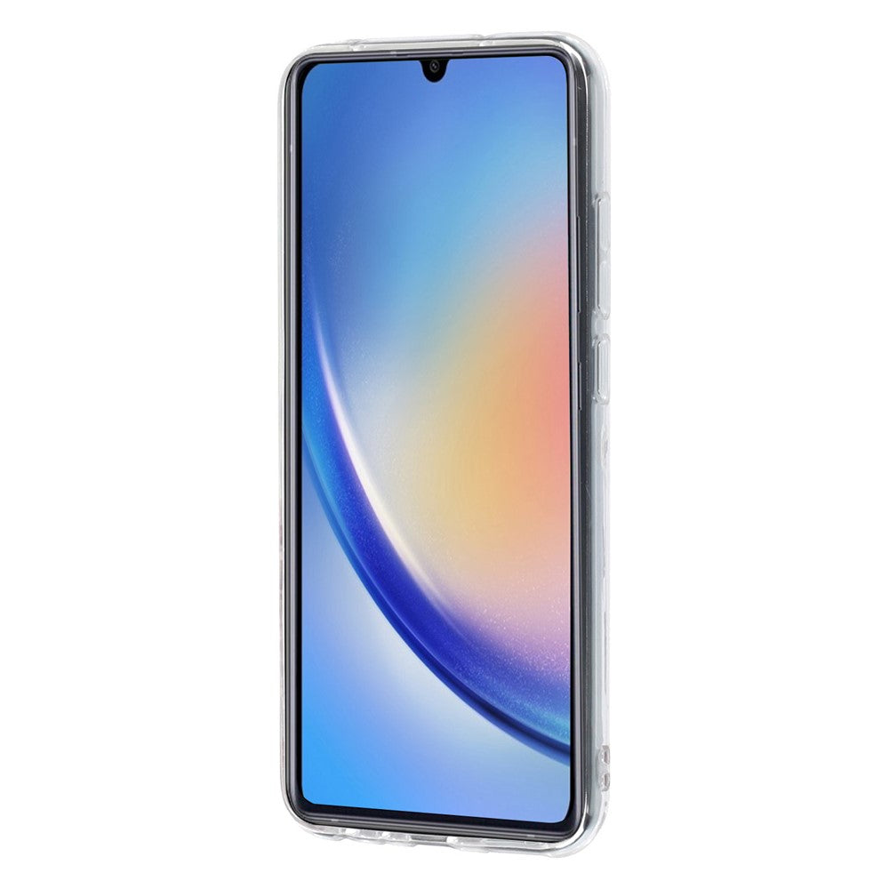 Galaxy A34 5G Schutzhülle – Marmormuster & Kratzfest