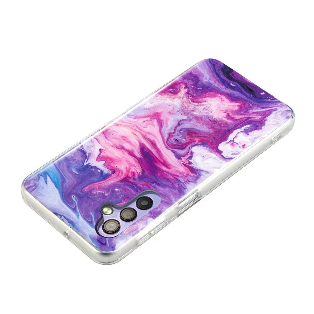 Galaxy A34 5G Schutzhülle – Marmormuster & Kratzfest