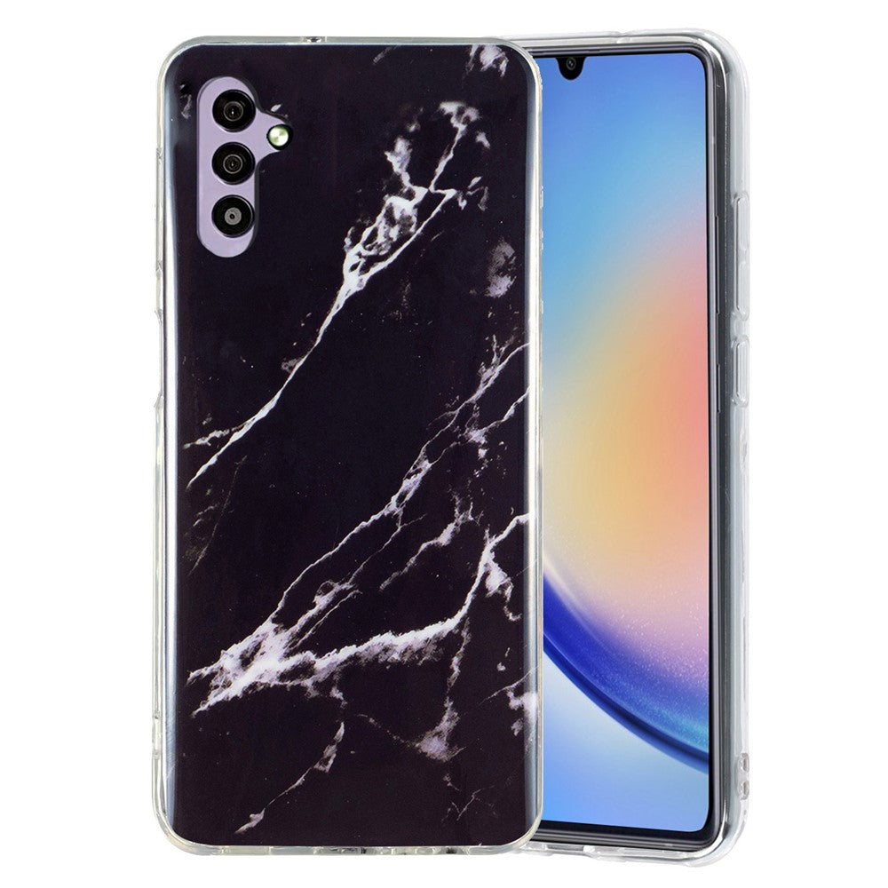 Galaxy A34 5G Schutzhülle – Marmormuster & Kratzfest