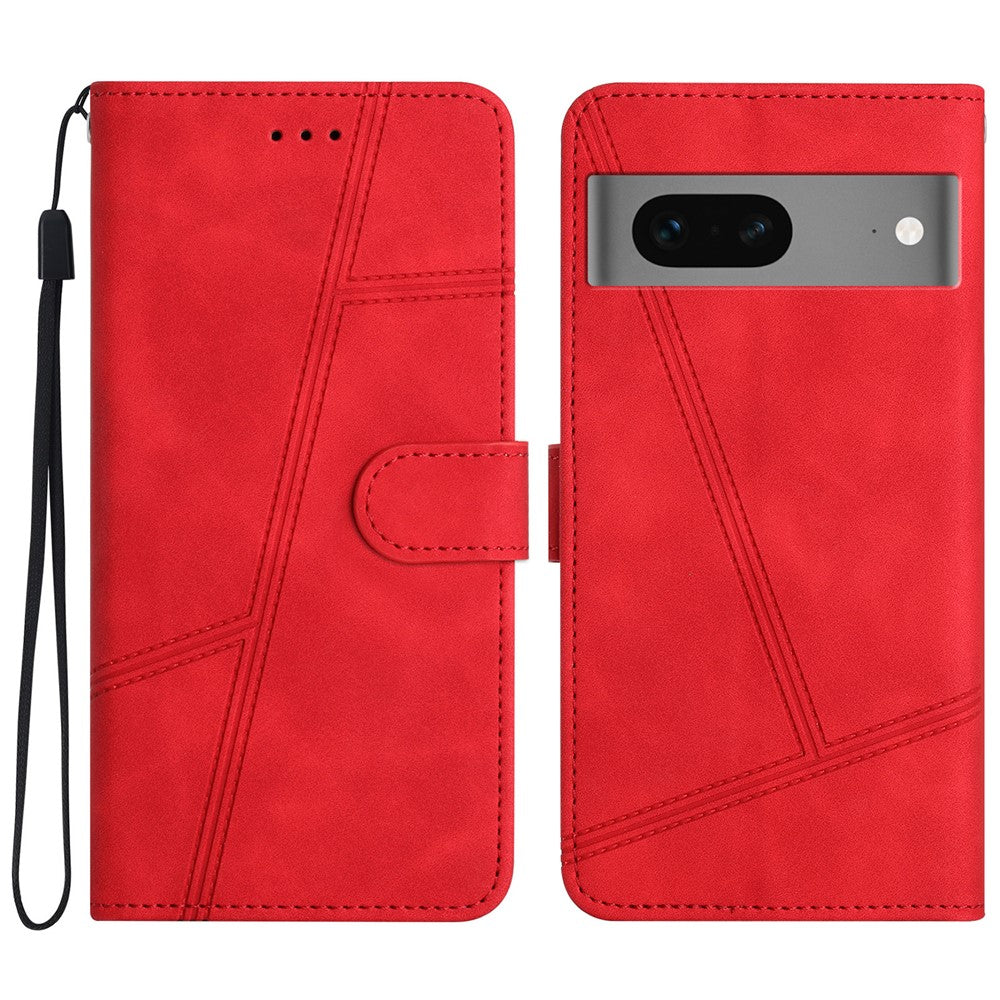 Pixel 7 5G Wallet-Hülle – mit Sturzschutz & geprägtem Linienmuster