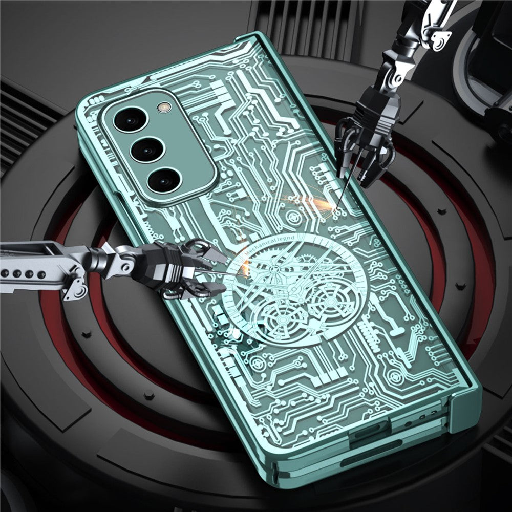 Galaxy Z Fold2 5G Mechanical Legend Series Schutzhülle – Robust, mit Schutzfolie aus gehärtetem Glas