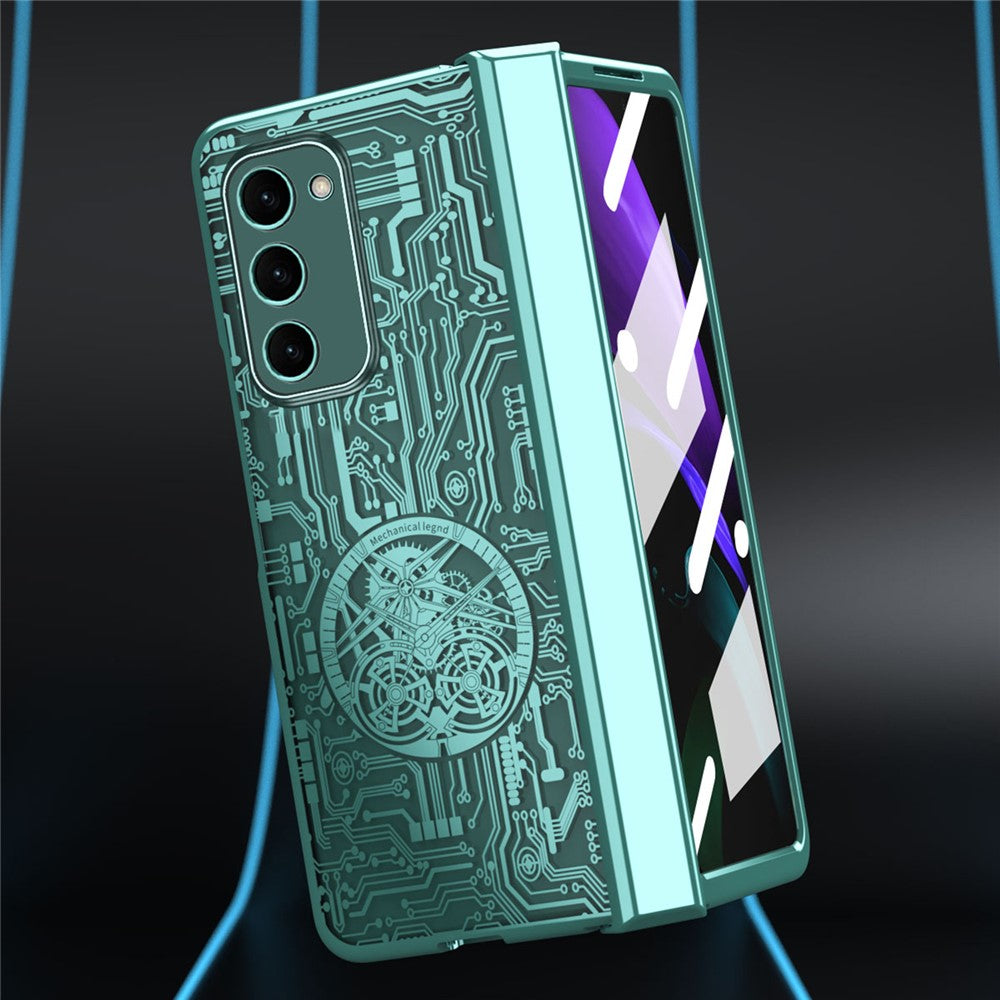 Galaxy Z Fold2 5G Mechanical Legend Series Schutzhülle – Robust, mit Schutzfolie aus gehärtetem Glas