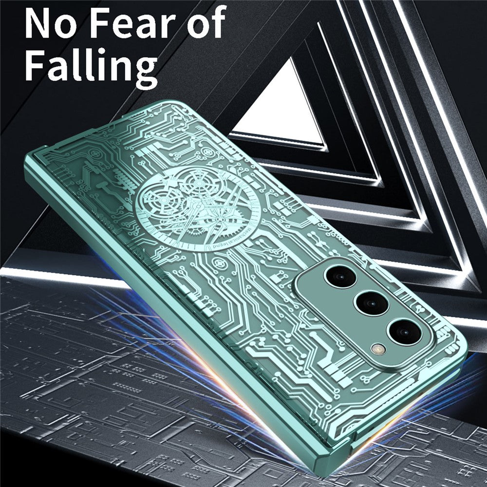 Galaxy Z Fold2 5G Mechanical Legend Series Schutzhülle – Robust, mit Schutzfolie aus gehärtetem Glas