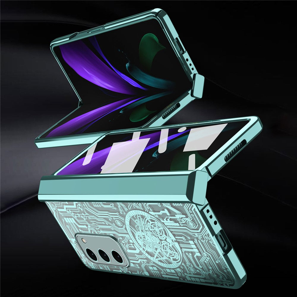 Galaxy Z Fold2 5G Mechanical Legend Series Schutzhülle – Robust, mit Schutzfolie aus gehärtetem Glas